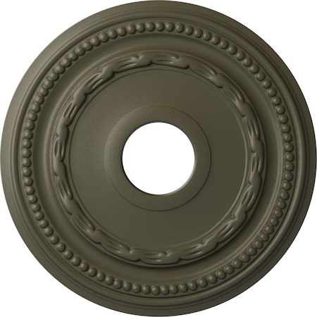 Ekena Millwork Federal Ceiling Medallion (Fits Canopies up to 8 1/2"), 15 3/8"OD x 3 5/8"ID x 1"P, Witch Hazel CM15FEWHF